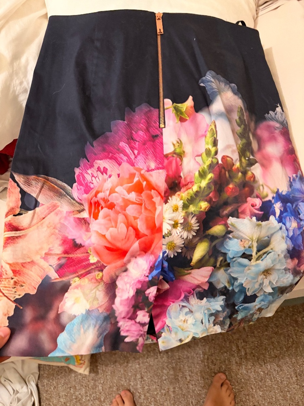 Ted Baker flower skirt